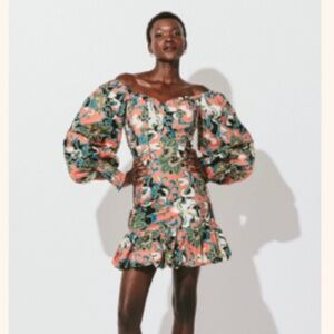 Cleobella Adaline Mini Corset Dress | Gypsy Bloom xs NWT